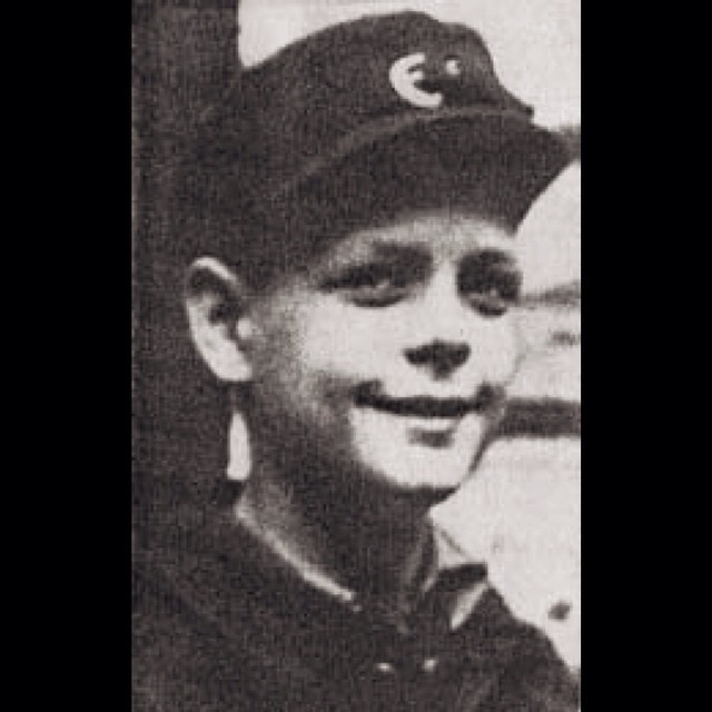 A 12 éves Fritz Vincken.