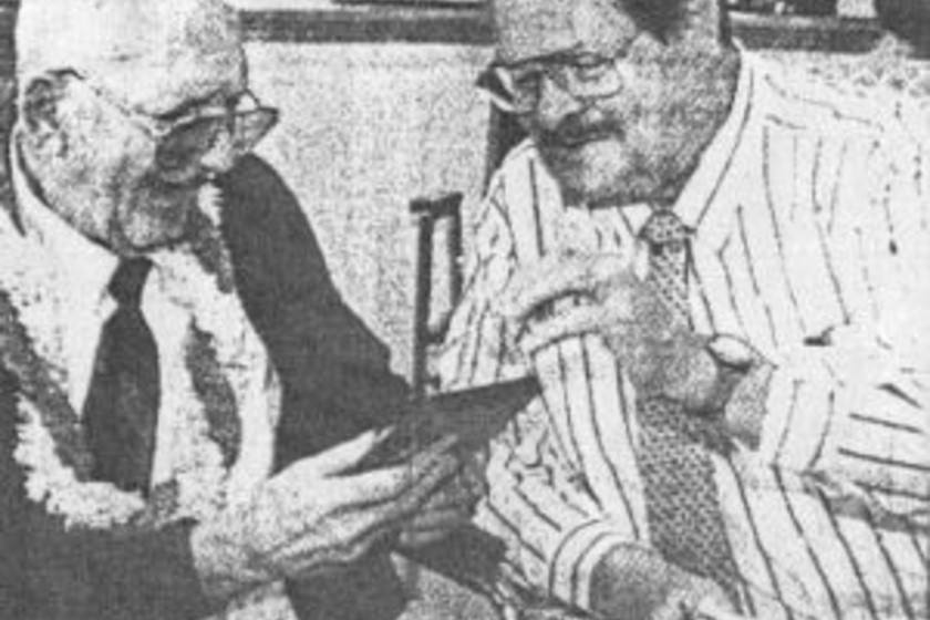 Fritz Vicken és Ralph Blank 1996-ban.