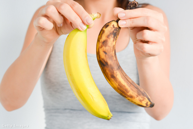 A banán gyorsabban megbarnul a hűtőben
