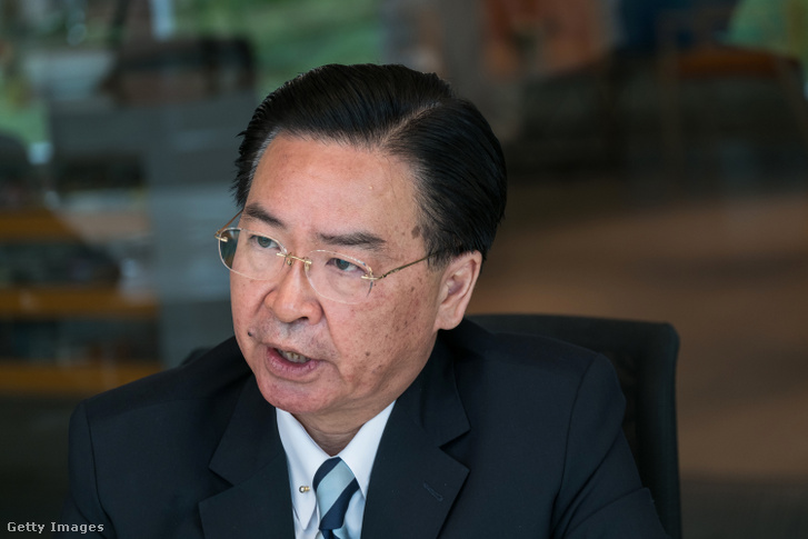Joseph Vu tajvani külügyminiszter 2018. augusztus 24-én