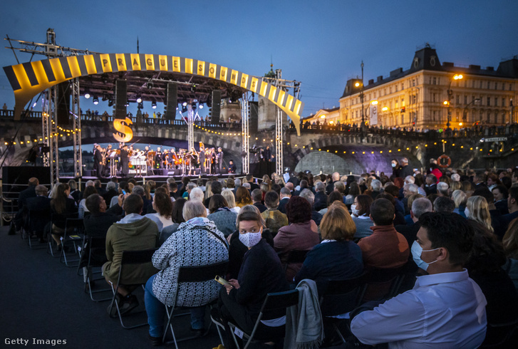 Daniel Hope hegedűművész koncertje 2020. szeptember 19-én Prágában, Csehországban