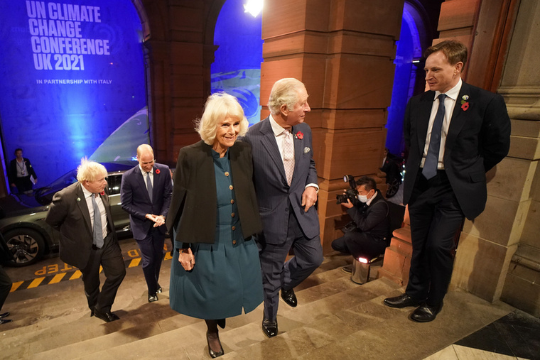 Katalin hercegné és férje, Vilmos az ENSZ 2021-es klímaváltozási konferenciáján vett részt Glasgowban, méghozzá Károly herceg és Kamilla társaságában