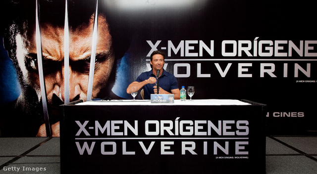Hugh Jackman, azaz Farkas az X-Men film sajtókonferenciáján
