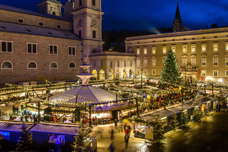 A Salzburgi Karácsonyi Vásáron kapható termékek 95 százaléka Salzburgból származik