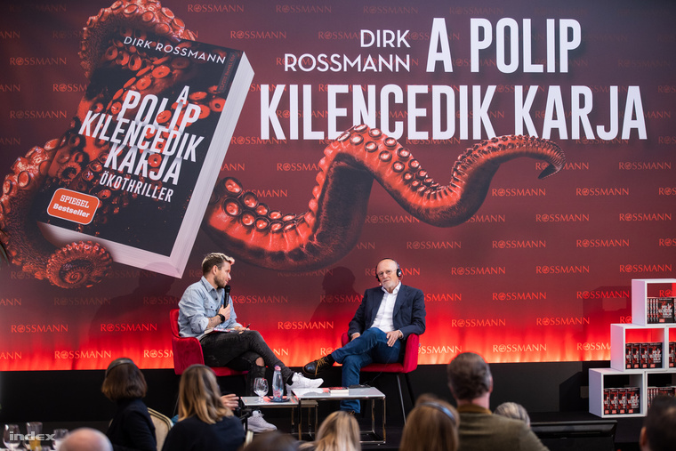 Szerdán tartotta magyarországi könyvbemutatóját Dirk Rossmann, a Rossmann-üzletlánc alapító atyja