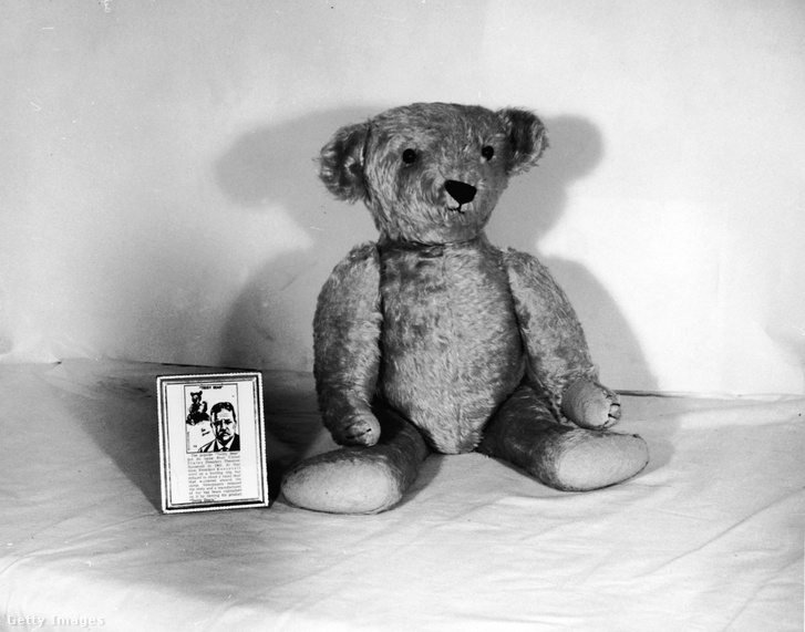 Egy teddy bear, amely Roosevelt nevének felhasználásával lett világhírű játék