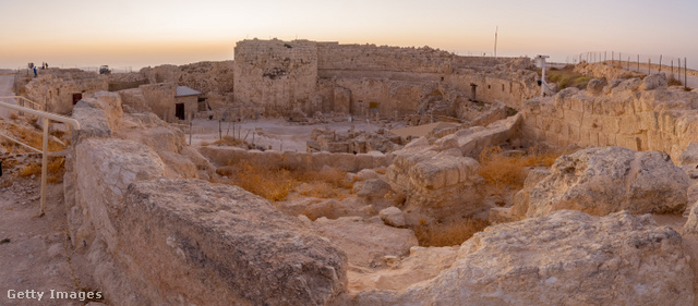 A Herodium-erődítmény maradványai