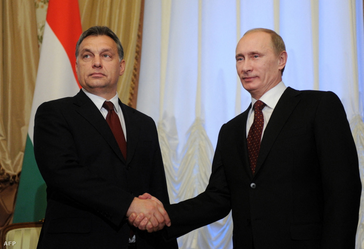 Orbán Viktor és Vlagyimir Putyin 2010. november 30-án