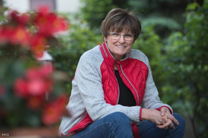 Karikó Katalin 2021. május 27-én.
