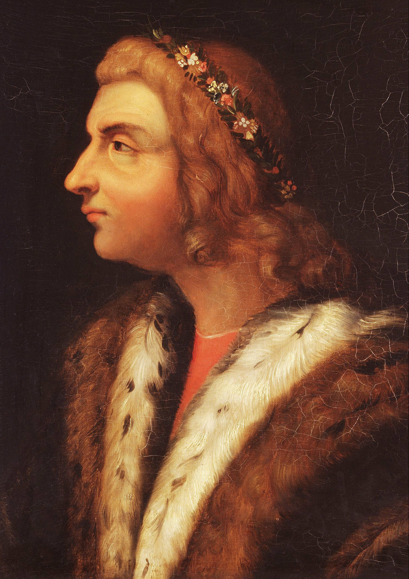 Corvin János idősebb korában, Peter Paul Rubens festménye