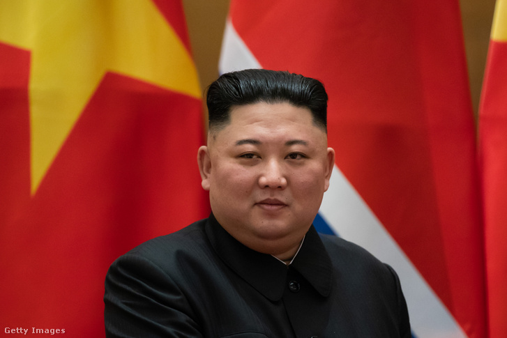 Kim Dzsong Un 2019. március 1-jén