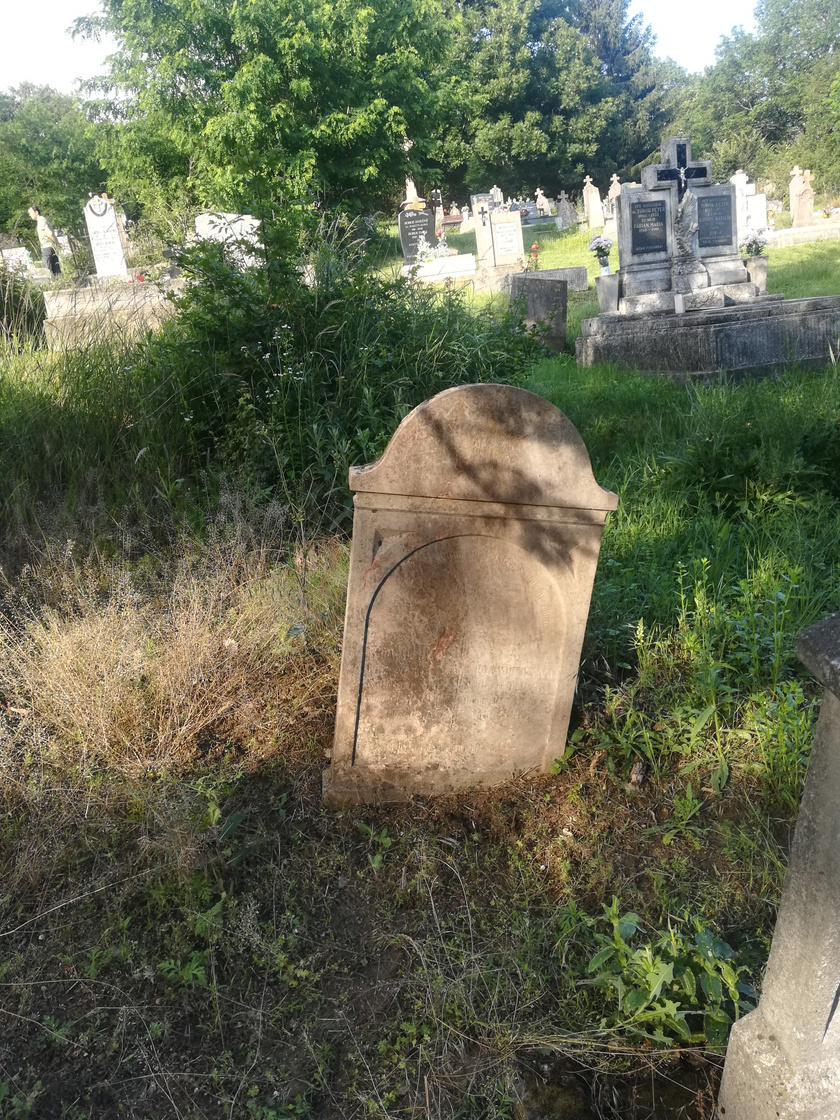 Morvay János (1815-1894) és Spányik Anna (1827-1914) sírja 2020 júniusában.
