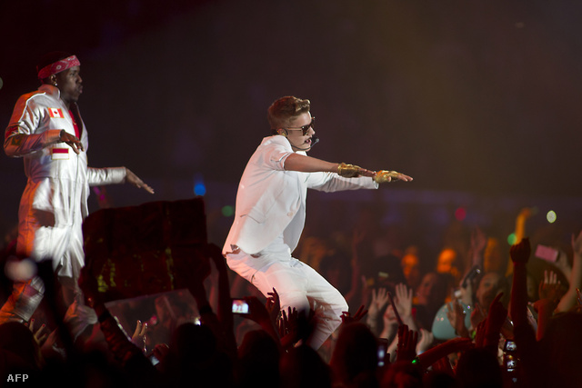 Justin Bieber szombati, hollandiai fellépése