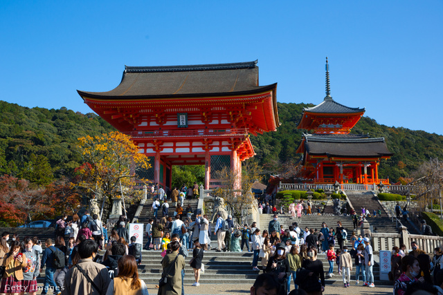 Kiotó szakrális helyszín a japánok számára