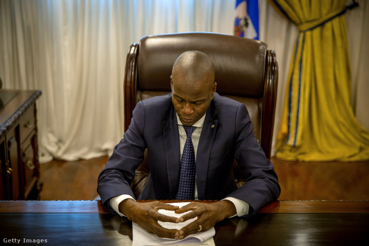 Haiti Jovenel Moise Haiti volt elnöke 2018-ban