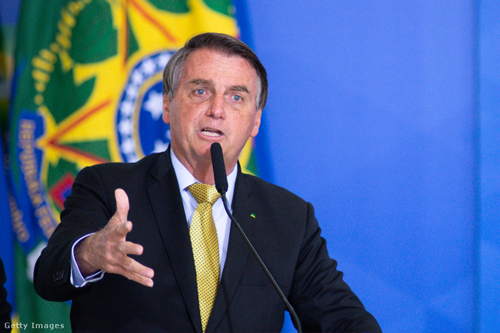 Jair Bolsonaro 2021. június 29-én.
