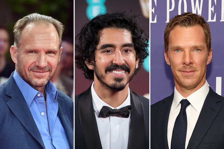 Ralph Fiennes, Dev Patel és Benedict Cumberbatch