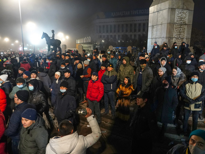 Több mint 160-an meghaltak Kazahsztánban, 5000 embert őrizetbe vettek