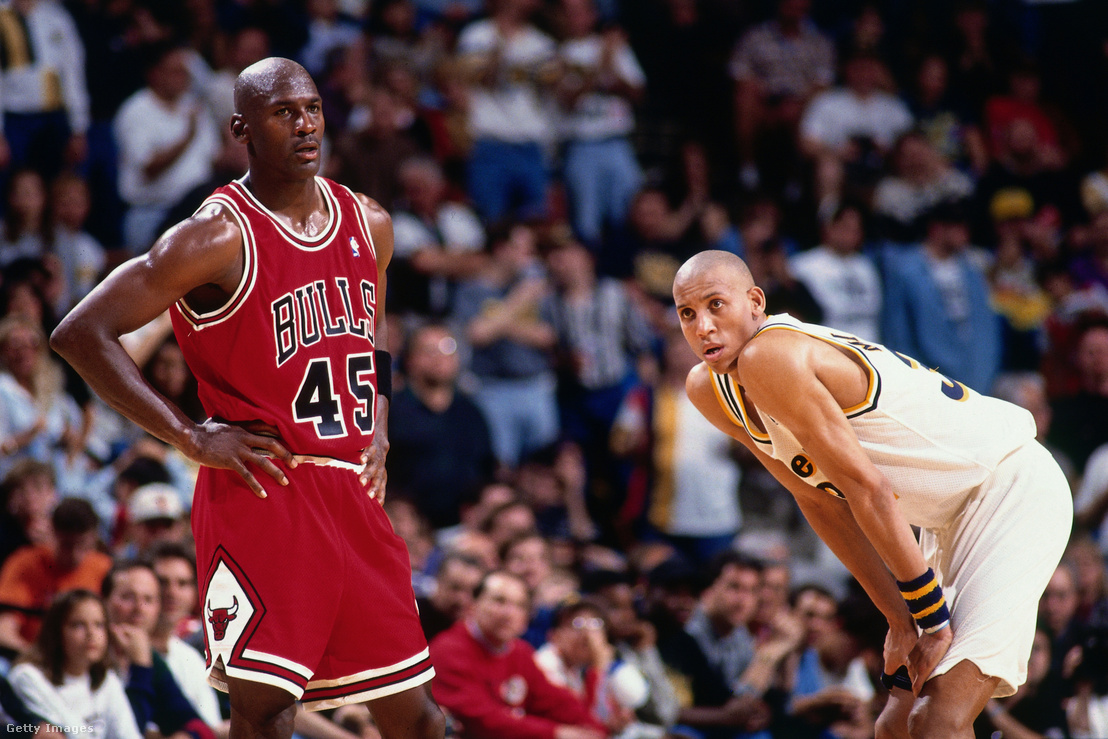 Michael Jordan 1995. március 19-én
