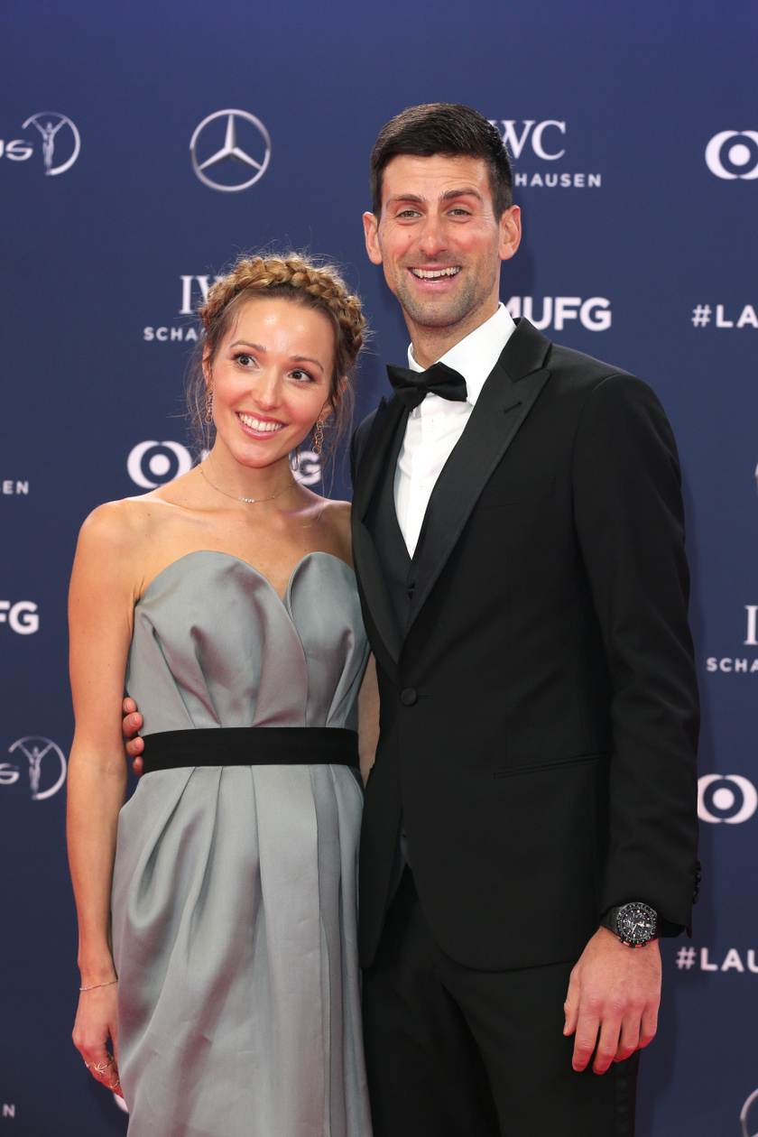 Novak Djokovic és Jelena Ristic 2005 óta vannak együtt.