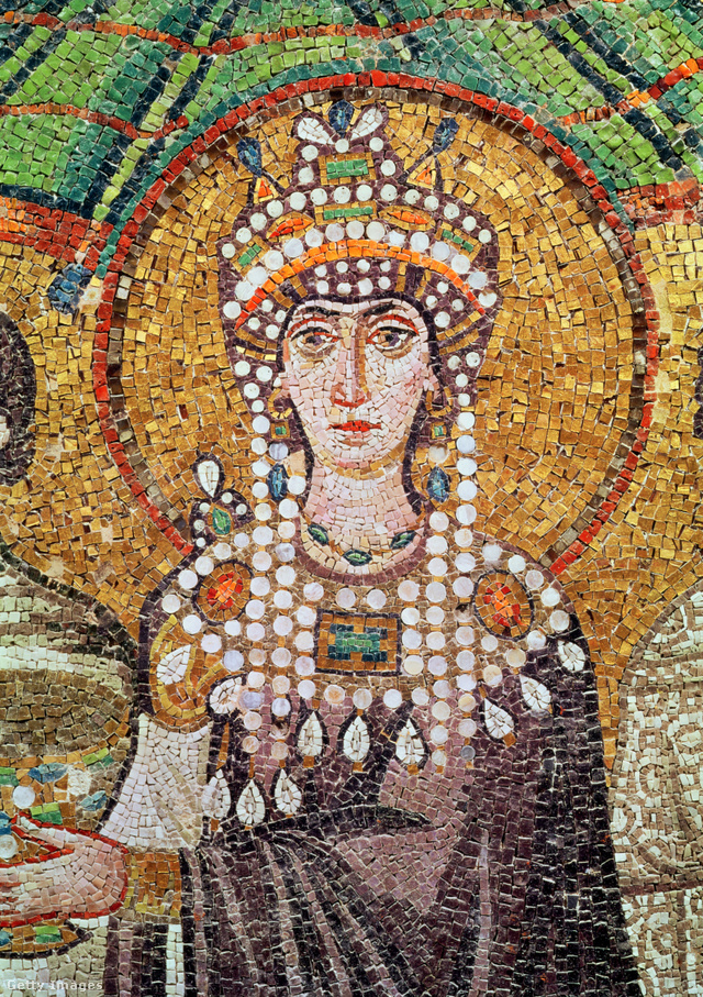 Prostituáltból erőskezű uralkodó: Theodóra császárné (497 körül - 548).