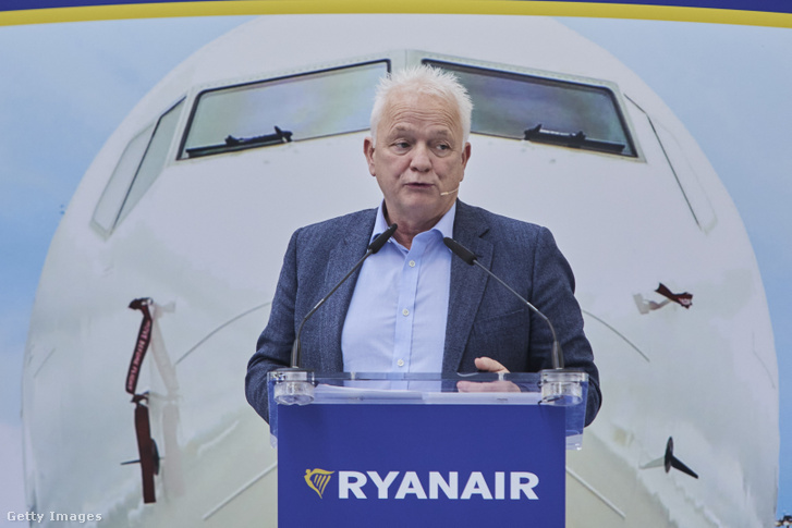 Eddie Wilson, a Ryanair vezérigazgatója 2021. december 15-én