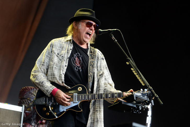 Neil Young 2019. július 12-én