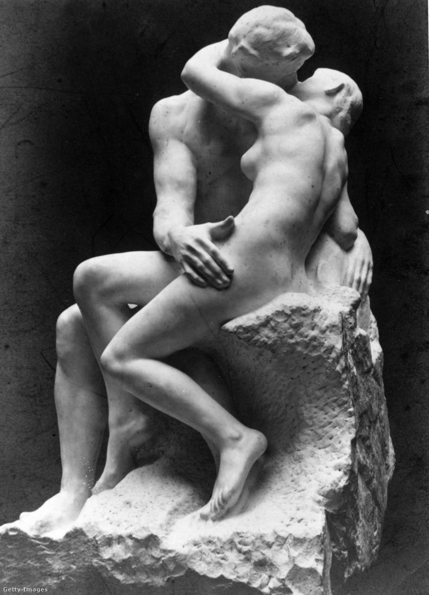 Auguste Rodin: A csók.