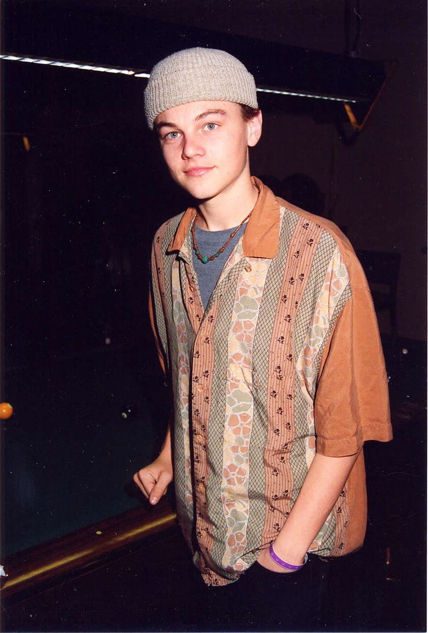 Leonardo DiCaprio 15 évesen.