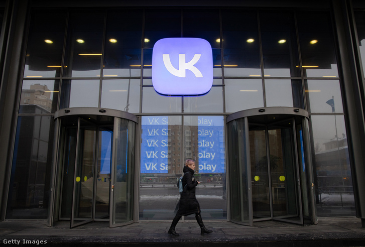 A VK Company Ltd. moszkvai irodája 2022. január 19-én