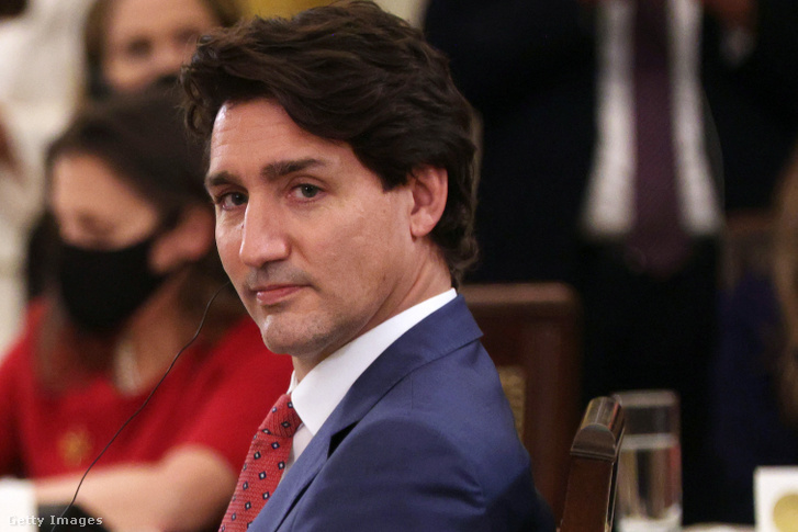 Justin Trudeau 2021. november 18-án