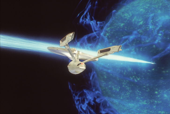 Az Enterprise hátulról a Star Trek 5. – A végső határ című filmben