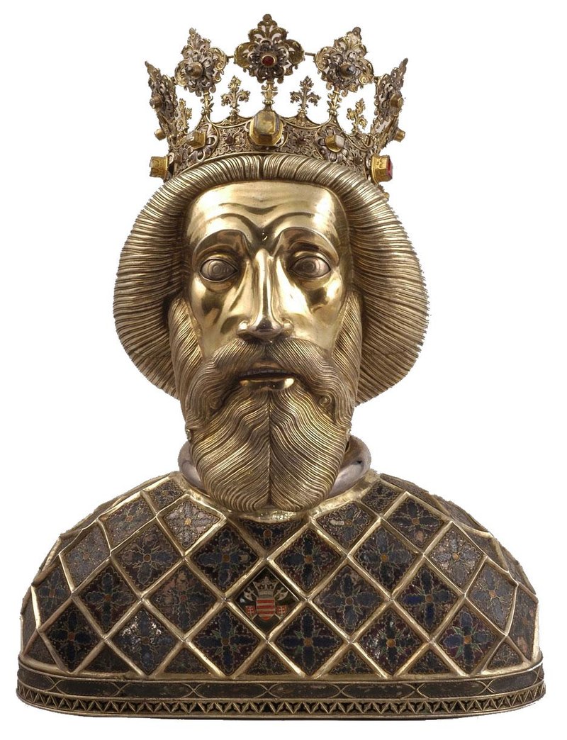 Melyik magyar királyt ábrázolja ez az ezüst mellszobor?