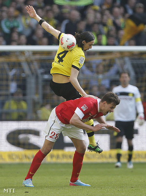Szalai balesete a Mainz–Dortmund-meccsen