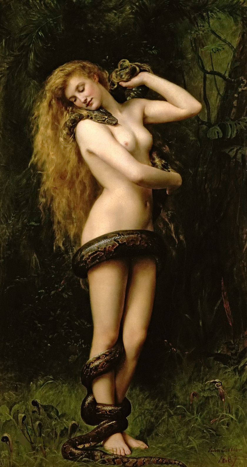John Collier: Lilith, 1887