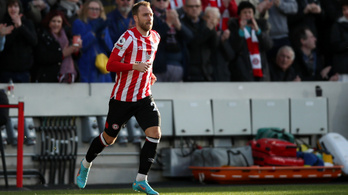 Visszatért a pályára az Eb-n újraélesztett Christian Eriksen