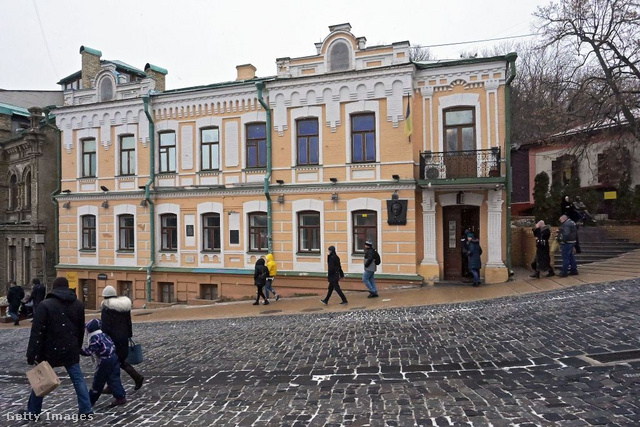 A Bulgakov-ház, amely 1989 óta múzeumként működik Kijevben