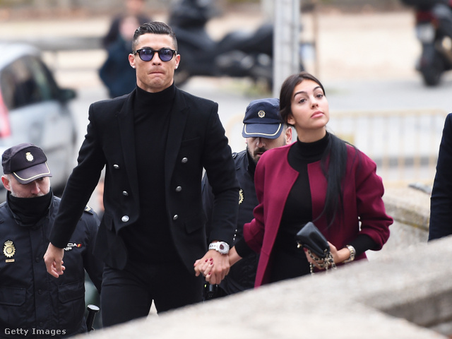 Cristiano Ronaldo és barátnője, Georgina