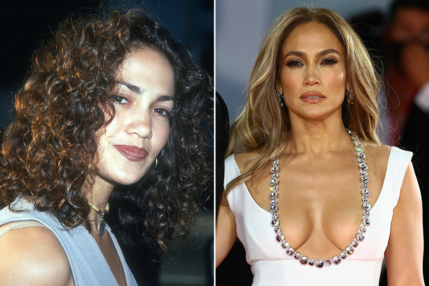 Jennifer Lopez nagyon másképpen nézett ki a kilencvenes években, a karrierje kezdetén, mint ma.
