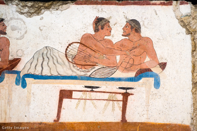Férfiak szerelme görög vázán