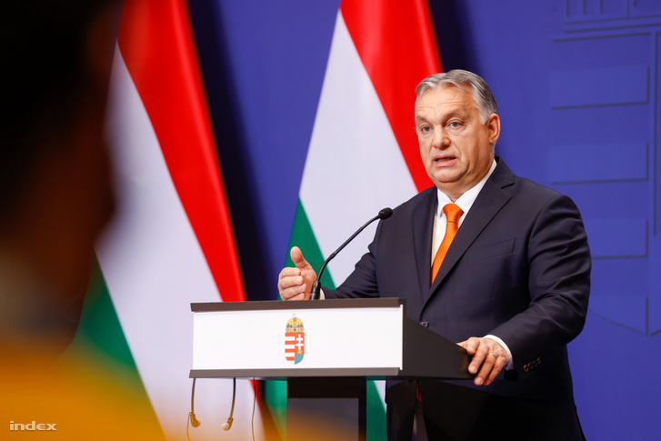 Orbán Viktor 2021. december 21-én