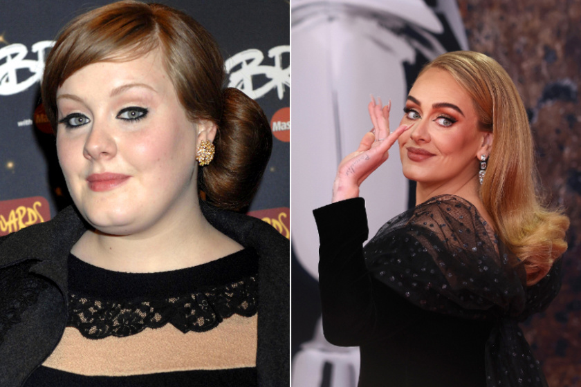 A brit énekesnő, Adele arca néhány évvel ezelőtt még egészen máshogy nézett ki, ennek pedig nemcsak a látványos fogyás az oka. A sötétebb szemöldök sokkal jobban keretezi arcát, és a vastagabb forma is előnyösen formálja vonásait.