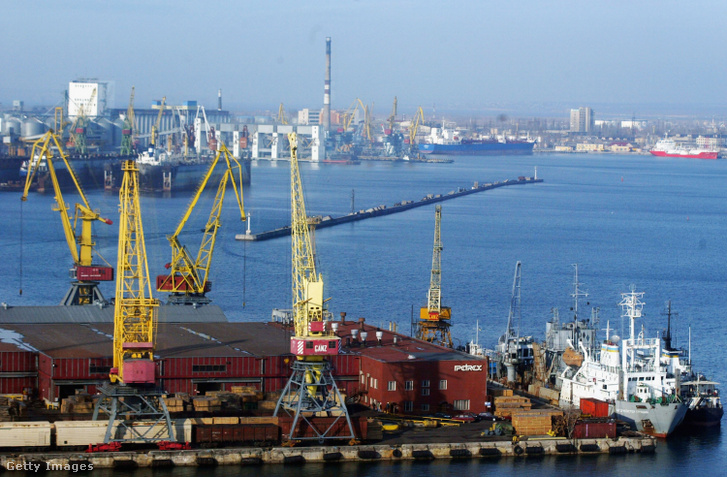 Odessza kikötőváros 2004. december 8-án