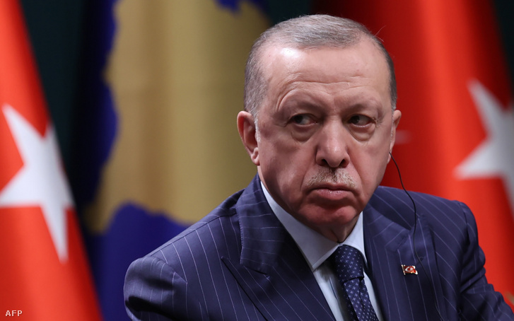 Recep Tayyip Erdoğan 2022. március 1-jén