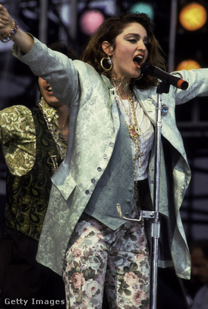 1985, Live Aid-koncert, Madonna fellépése
