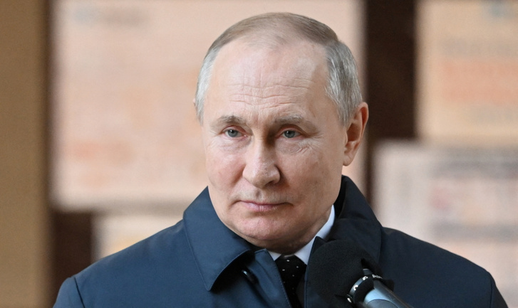 Vlagyimir Putyin 2022. február 27-én