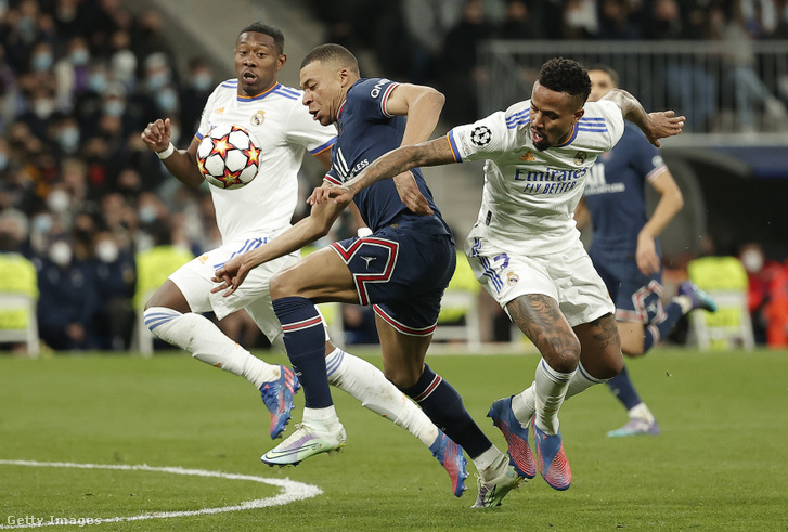 A Real Madrid és a Paris Saint-Germain mérkőzés 2022. március 9-én Madridban