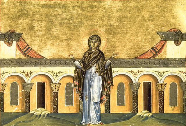 Alexandriai Szent Szinklétika (✝350 körül)