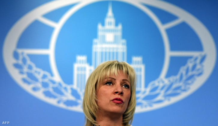 Maria Zaharova orosz külügyi szóvivő