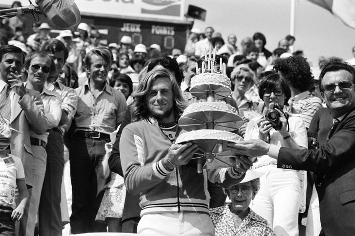 Björn Borg hatszor nyerte meg a Roland Garrost